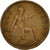 Coin, Great Britain, George V, 1/2 Penny, 1928, EF(40-45), Bronze, KM:837