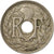 Moneta, Francja, Lindauer, 25 Centimes, 1919, VF(30-35), Miedź-Nikiel, KM:867a