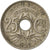 Münze, Frankreich, Lindauer, 25 Centimes, 1919, S+, Copper-nickel, KM:867a