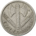 Monnaie, France, Bazor, 2 Francs, 1943, Beaumont - Le Roger, TB+, Aluminium