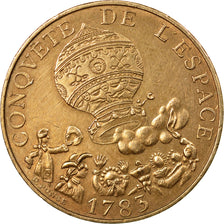 Coin, France, La conquête, 10 Francs, 1983, Paris, EF(40-45), Nickel-Bronze