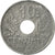 Monnaie, France, État français, 10 Centimes, 1942, Paris, TB+, Zinc