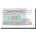 Biljet, Wit Rusland, 10 Rublei, 2000, KM:23, NIEUW