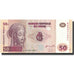 Banknote, Congo Democratic Republic, 50 Francs, 2000, 2000-01-04, KM:91a