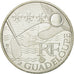 Frankreich, 10 Euro, Guadeloupe, 2010, UNZ, Silber, KM:1655