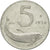 Monnaie, Italie, 5 Lire, 1954, Rome, TB+, Aluminium, KM:92