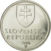 Moneta, Slovacchia, 5 Koruna, 1994, SPL, Acciaio placcato nichel, KM:14