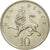 Moneta, Wielka Brytania, Elizabeth II, 10 New Pence, 1980, AU(55-58)