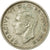 Coin, Great Britain, George VI, 6 Pence, 1945, EF(40-45), Silver, KM:852