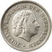 Munten, Nederland, Juliana, 10 Cents, 1973, ZF, Nickel, KM:182