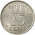 Munten, Nederland, Juliana, 25 Cents, 1965, ZF, Nickel, KM:183