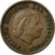 Munten, Nederland, Juliana, Cent, 1956, ZF, Bronze, KM:180