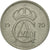 Munten, Zweden, Gustaf VI, 25 Öre, 1970, ZF, Copper-nickel, KM:836