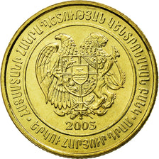 Coin, Armenia, 200 Dram, 2003, MS(63), Brass, KM:96