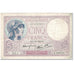 Francia, 5 Francs, Violet, 1940, 1940-12-05, BC+, Fayette:4.16, KM:83