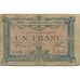 Francia, Mont-de-Marsan, 1 Franc, 1921, MBC+, Pirot:82-35