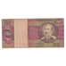 Billete, 100 Cruzeiros, Brasil, KM:195Aa, BC