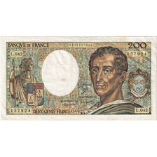 Frankreich, 200 Francs, Montesquieu, 1986, L.042, S, Fayette:70.6, KM:155a