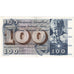 Banknote, Switzerland, 100 Franken, 1973, 1973-03-07, KM:49o, AU(50-53)