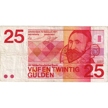 Holandia, 25 Gulden, 1971, 1971-02-10, KM:92a, EF(40-45)