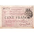 França, Douai - Carvin, 100 Francs, 1916, AU(50-53), Pirot:59-762