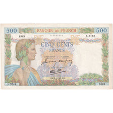 Francia, 500 Francs, La Paix, 1942-04-09, S.5748, RC