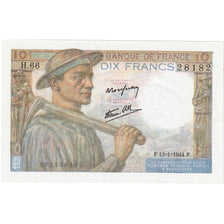 France, 10 Francs, Mineur, 1944-01-13, H.66, SPL