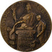 France, Médaille, Aux Maitres Morts pour la France, Trouville, 1918, Bronze