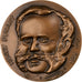 France, Médaille, Henry Dunant, la Croix Rouge, 1988, Bronze, SPL