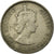 Munten, Mauritius, Elizabeth II, 1/4 Rupee, 1960, ZF, Copper-nickel, KM:36