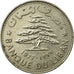 Coin, Lebanon, Livre, 1977, EF(40-45), Nickel, KM:30