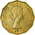 Coin, Great Britain, Elizabeth II, 3 Pence, 1953, EF(40-45), Nickel-brass