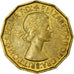 Coin, Great Britain, Elizabeth II, 3 Pence, 1953, EF(40-45), Nickel-brass