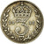 Monnaie, Grande-Bretagne, George V, 3 Pence, 1917, TTB, Argent, KM:813