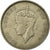 Moneta, Mauritius, George VI, Rupee, 1951, EF(40-45), Miedź-Nikiel, KM:29.1