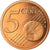 France, 5 Euro Cent, 2002, BE, MS(65-70), Copper Plated Steel, KM:1284