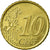 Spanien, 10 Euro Cent, 1999, SS, Messing, KM:1043