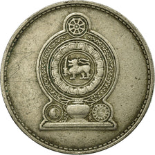 Coin, Sri Lanka, Rupee, 1972, EF(40-45), Copper-nickel, KM:136.1