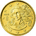 Italy, 10 Euro Cent, 2005, MS(65-70), Brass, KM:213