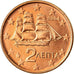 Grèce, 2 Euro Cent, 2004, SPL, Copper Plated Steel, KM:182