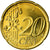 REPUBLIKA IRLANDII, 20 Euro Cent, 2002, Sandyford, MS(63), Mosiądz, KM:36