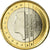 Holandia, Euro, 1999, MS(63), Bimetaliczny, KM:240