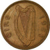 Coin, IRELAND REPUBLIC, Penny, 1968, EF(40-45), Bronze, KM:11