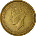 Coin, BRITISH WEST AFRICA, George VI, Shilling, 1947, EF(40-45), Nickel-brass