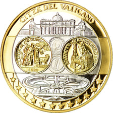 Vaticaan, Medaille, L'Europe, Vatican, FDC, Zilver