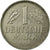 Moneta, Niemcy - RFN, Mark, 1956, Hambourg, EF(40-45), Miedź-Nikiel, KM:110