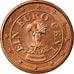 Austria, Euro Cent, 2002, EF(40-45), Copper Plated Steel, KM:3082