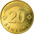 Coin, Latvia, 20 Santimu, 1992, EF(40-45), Nickel-brass, KM:22.1