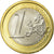 Italia, Euro, 2008, BB, Bi-metallico, KM:250