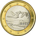 Finlândia, Euro, 2001, AU(55-58), Bimetálico, KM:104